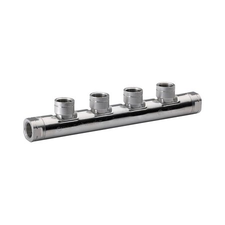 HOME IMPROVEMENT FIP Stainless Steel Manifold HO2184679
